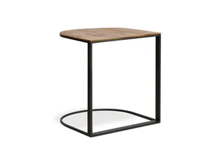 CUTE - Steel and wood side table - Coffee table by Pilma