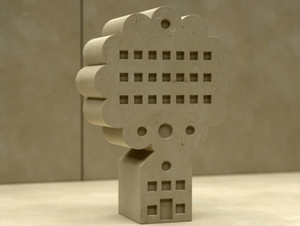 ALBERO - Lecce stone bookend - Accessories by PIMAR
