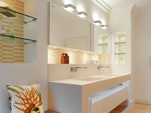 L1 - Countertop lecce stone washbasin with integrated countertop - Washbasin by PIMAR