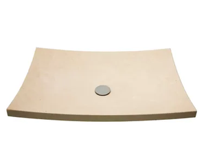 L24 - Countertop single lecce stone washbasin - Washbasin by PIMAR