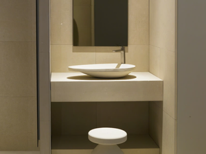 L25 - Countertop oval lecce stone washbasin - Washbasin by PIMAR