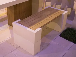 PRUA - Lecce stone garden bench - Bench by PIMAR