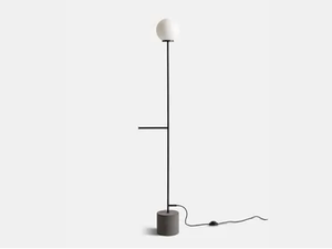 Floor lamp / towel rack - Metal floor lamp / towel rack - Sanitary accessories by Pirovano