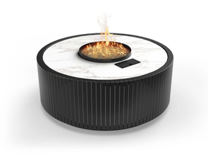 STELLA TABLE - Outdoor gas fireplace - Table by Planika