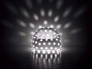 AIRBALL - With light polyethylene easy chair - Armchair by Plust