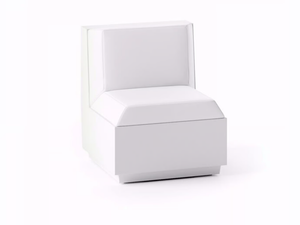 BIG CUT MODULE - Modular polyethylene garden armchair - Armchair by Plust