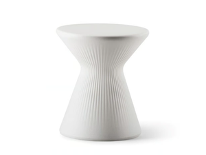 FADE - Low polyethylene garden stool - Stool by Plust