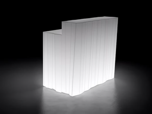 FROZEN DESK LIGHT - Illuminated bar counter - Table lamp by Plust