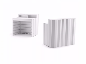 FROZEN - Polyethylene bar counter - Outdoor furniture by Plust