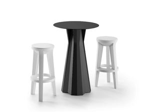 FROZEN - Round high table - Table by Plust