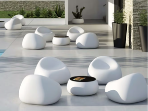 GUMBALL - Polyethylene armchair - Armchair by Plust