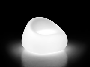 GUMBALL - Polyethylene armchair with light - Armchair by Plust