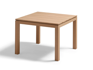KUBIK - Square TechTeak garden table - Table by POINT