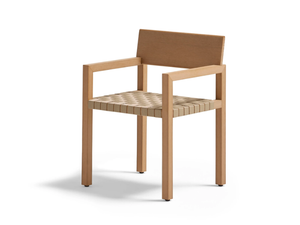 KUBIK - TechTeak garden chair with armrests - Chair by POINT