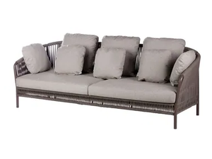WEAVE - 3 seater rope garden sofa - Sofa by POINT