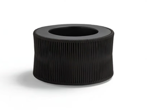 WEAVE - High round rope planter - Accessories by POINT