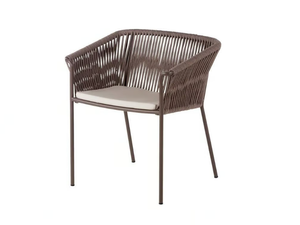 WEAVE - Rope garden chair with integrated cushion - Accessories by POINT