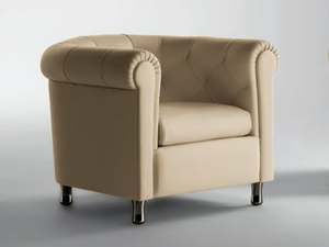 ARCADIA - Tufted armchair - Armchair by Poltrona Frau