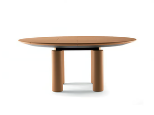 C.E.O. CUBE MEETING - Round meeting table - Table by Poltrona Frau