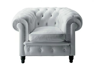 CHESTER - Tufted armchair - Armchair by Poltrona Frau