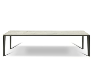 HOMEY - Rectangular marble table - Table by Poltrona Frau