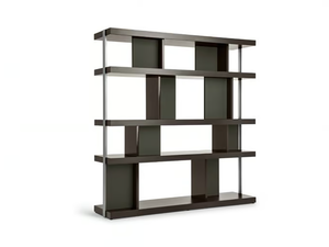 JOBS - Double-sided wooden bookcase - Cabinet by Poltrona Frau