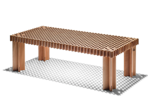 KYOTO - Rectangular solid wood coffee table - Coffee table by Poltrona Frau
