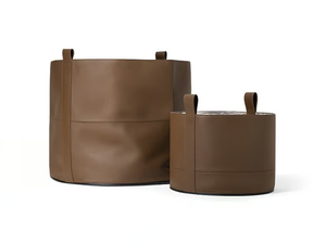 LEATHER BASKET - BASKET - Leather basket - Accessories by Poltrona Frau