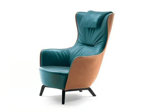 MAMY BLUE - Bergere armchair - Armchair by Poltrona Frau