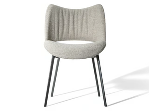 NICE - Upholstered fabric chair - Chair by Poltrona Frau