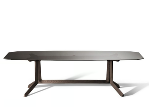 OTHELLO - Rectangular glass living room table - Table by Poltrona Frau
