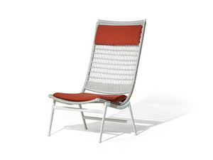 SOLARIA - Rope garden armchair - Armchair by Poltrona Frau