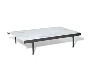 SOUVENIR D'ITALIE - Rectangular low marble coffee table - Side table by Poltrona Frau