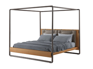 VOLARE - Canopy bed - Armchair by Poltrona Frau