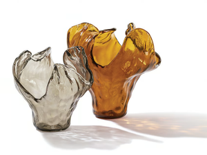 WATER ILLUSION - Recycled glass vase - Styling by Poltrona Frau