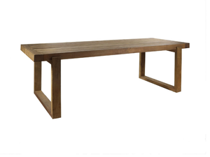 ANDALUCIA - Rectangular reclaimed wood table - Table by POMAX
