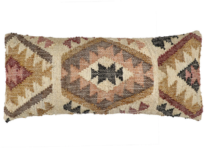 ISIS - Geometric rectangular cotton cushion - Accessories by POMAX