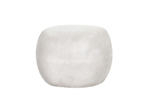 PEBBLE - Fiber clay garden stool - Stool by POMAX