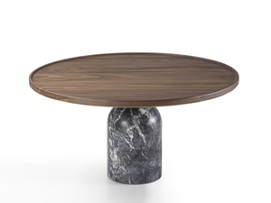 EKERO XL ROUND 80 - Round coffee table - Coffee table by Porada