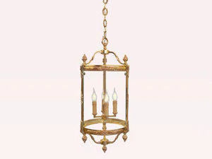 EMILY 449/4T - LED brass pendant lamp - Ceiling lamp by Possoni Illuminazione