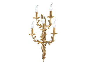 FOGLIA 3000/A5 - French Gold wall light - Wall lamp by Possoni Illuminazione