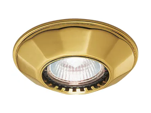GIO' DL7800 - Gold plated down light - Ceiling lamp by Possoni Illuminazione