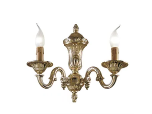 RICHARD 519/A2 - Polished Brass wall light - Wall lamp by Possoni Illuminazione