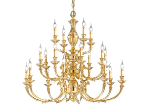 WINDSOR 888/20 - French Gold chandelier - Ceiling lamp by Possoni Illuminazione