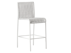 AGRA 688/S - Rope stool with footrest - Stool by Potocco
