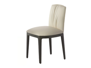 BLOSSOM 840 - Upholstered leather chair - Chair by Potocco