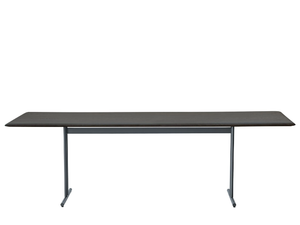 GRAPHIC 955/TR - Rectangular ash and metal table - Table by Potocco