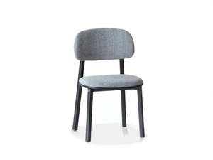 HELVETICA 868 - Upholstered fabric and ash chair - Chair by Potocco