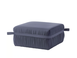 HERM 925/O80-OUT - Square fabric garden pouf - Pouf by Potocco