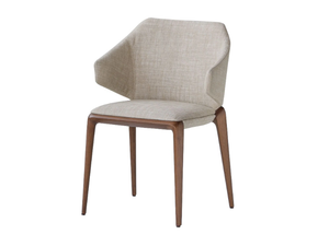 HIRU 947/P - Upholstered fabric easy chair with armrests - Armchair by Potocco